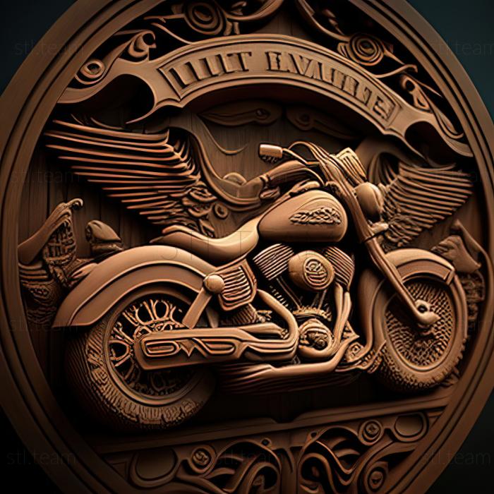 3D model Harley Davidson Heritage Classic (STL)